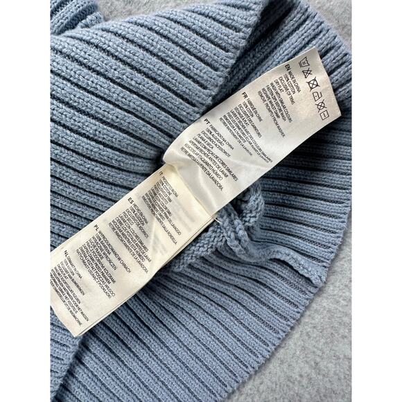 Varley Mila Half Zip Sleeveless Sweater Light Blue Size Small - Picture 8 of 9